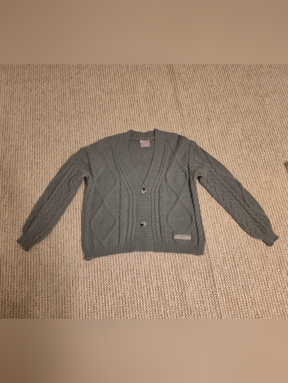 Taylor Swift TTPD Gray Cardigan XS/S Official Merch